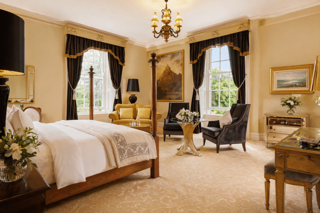 Historic suites fit for royalty, new and old